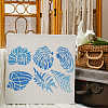 Large Plastic Reusable Drawing Painting Stencils Templates DIY-WH0202-204-7