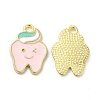 Alloy Enamel Pendants ENAM-J650-09G-02-1