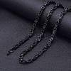 Titanium Steel Byzantine Chain Necklace for Men's FS-WG56795-55-1