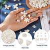 Craftdady 180Pcs 9 Style ABS Plastic Imitation Pearl Beads OACR-CD0001-08-5