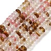 Cherry Quartz Glass Beads Strands G-K343-C16-01-1