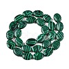 Synthetic Malachite Beads Strands G-M206-38-2