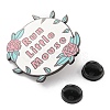 Flower Alloy Enamel Pin Brooch JEWB-S013-19-3