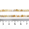 Natural Yellow Opal Beads Strands G-G139-A04-02-5