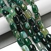 Natural Dragon Veins Agate Beads Strands G-A223-D11-01A-2