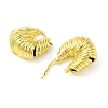 Brass Hoop Earrings EJEW-P290-01G-2