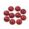 Synthetic Coral Cabochons CORA-R019-9mm-029-1