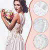 CRASPIRE Bridal Wedding Small Purse Silk pouch ABAG-WH0032-23-4