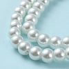 Glass Pearl Beads Strands HY-8D-B01-4