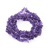 Natural Amethyst Beads Strands F014-2