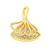 Frech Style Brass Micro Pave Cubic Zirconia Pendants KK-A232-05A-G-1