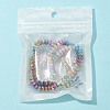 Rainbow Color Electroplate Non-magnetic Synthetic Hematite Beads Strands G-FS0001-90-2
