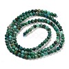 Natural Chrysocolla Beads Strands G-P514-A03-02-01-5