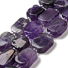 Natural Amethyst Beads Strands G-Z043-A04-01-1
