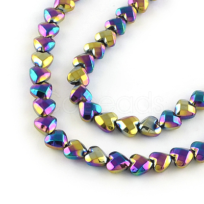 Electroplated Non-magnetic Synthetic Hematite Beads G-R259-42C-1