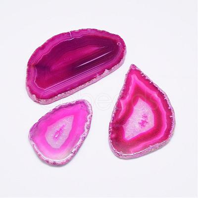 Natural Agate Pendants G-F428-A-06-1