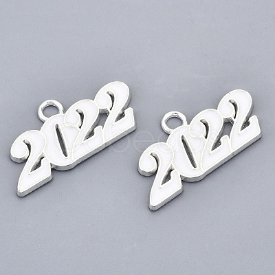 Alloy Enamel Pendants PALLOY-N160-001-05S-RS-1