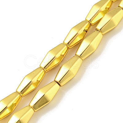 Electroplated Synthetic Non-magnetic Hematite Beads Strands G-Z032-H02-09-1