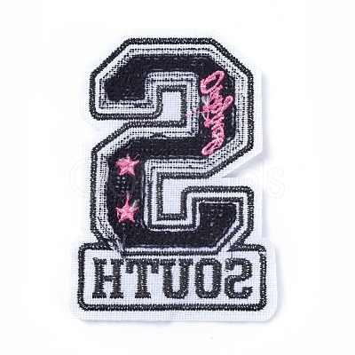 Computerized Embroidery Cloth Sew On Patches DIY-D031-E02-1