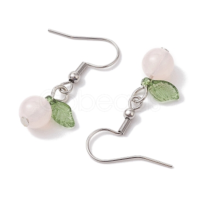 Acrylic Dangle Earrings EJEW-JE05750-03-1