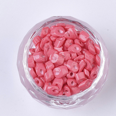 6/0 Baking Paint Glass Seed Beads SEED-S034-A10-1