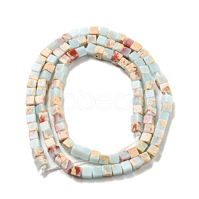 Synthetic Shoushan Stone Beads Strands G-C129-A10-01-1