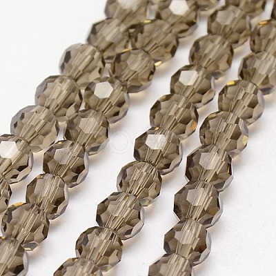 Glass Beads Strands EGLA-J042-6mm-09-1