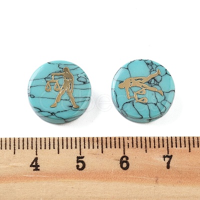 Synthetic Turquoise Beads G-F775-C09-1