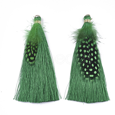 Polyester Tassel Big Pendant Decorations FIND-T043-08-1