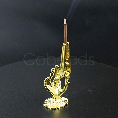 Alloy Incense Holder Clip PW-WG76DCD-02-1