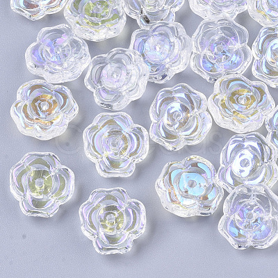 Transparent Glass Beads EGLA-T022-01-1