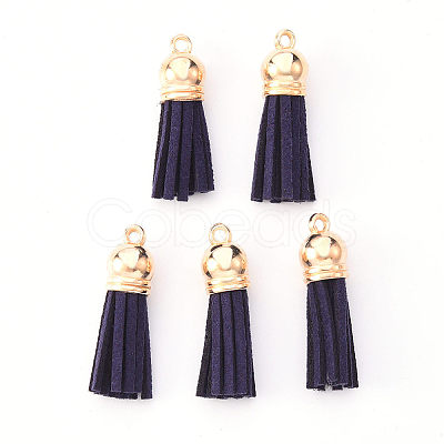 Faux Suede Tassel Pendant Decorations X-FIND-R095-011LG-1