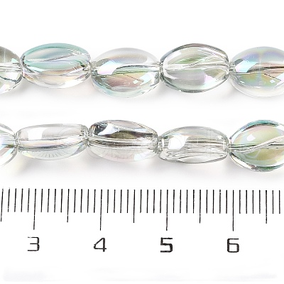 Electroplate Glass Beads Strands EGLA-B005-01A-FR06-1