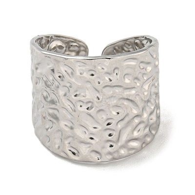 Non-Tarnish 304 Stainless Steel Finger Ring RJEW-C077-01P-1