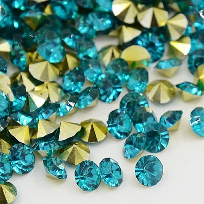 Grade AAA Pointed Back Resin Rhinestones CRES-R120-2.0mm-08-1