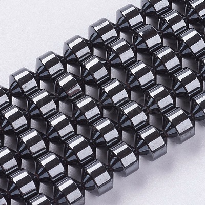 Synthetic Hematite Beads G-H1094-1-1