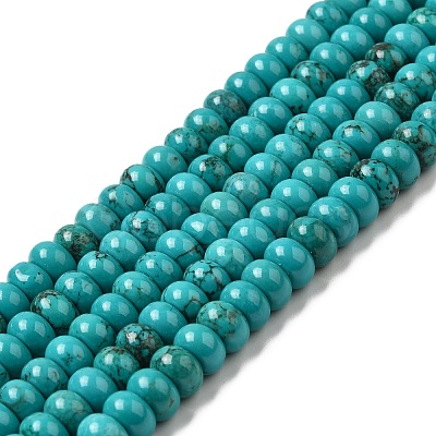 Natural Howlite Beads Strands G-B049-C01-04A-1