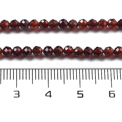 Natural Garnet Beads Strands G-H079-A01-03D-1