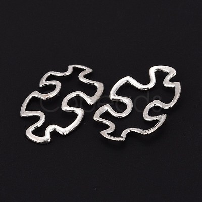 Tibetan Style Alloy Linking Rings TIBE-3558-AS-FF-1