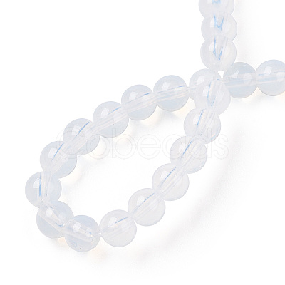 Transparent Glass Beads Strands GLAA-T032-T4mm-14-1