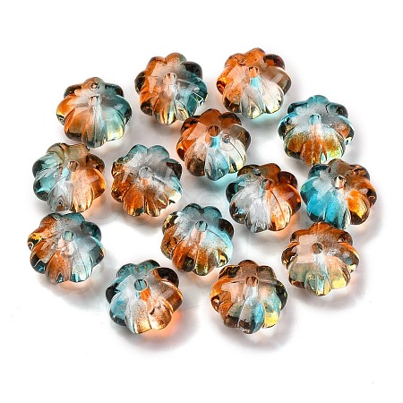 633Pcs Transparent Two Tone Acrylic Beads MACR-K359-22A-1