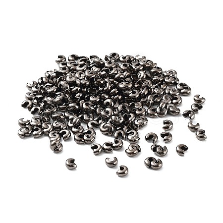 Iron Crimp Beads Covers IFIN-H030-B-1