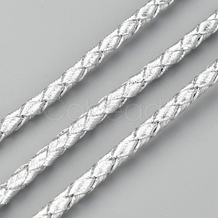 Braided PU Leather Cords WL-WH0005-002C-1