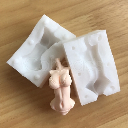 DIY Silicone Craft Doll Body Mold DIY-I082-14-1