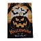 Garden Flag for Halloween, Double Sided Polyester House Flags, for Home Garden Yard Office Decorations, Pumpkin Jack-o-Lantern, Colorful, 460x320x0.4mm, Hole: 18mm