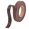 2M PVC Imitation Leather Ribbons, for Clothes, Bag Making, Coconut Brown, 12.5mm, about 2.19 Yards(2m)/Roll