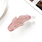 Flower Acrylic Alligator Hair Clips, Hair Accessories for Women & Girls, Pink, 100mm