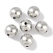 CCB Plastic Round Beads, Platinum, 11.5mm, Hole: 2mm