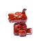 Natural Red Jasper Display Decoraiton, Reiki Energy Stone Display Decorations, Elephant, 50x50x70mm