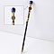 Natural Lapis Lazuli Twelve Constellation Magic Wand, Cosplay Magic Wand, for Witches and Wizards, Libra, 300mm